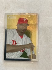 Error 2006 Bowman Heritage Chrome #3 Ryan Howard Phillies Wrong Back ⚾️♨️Q