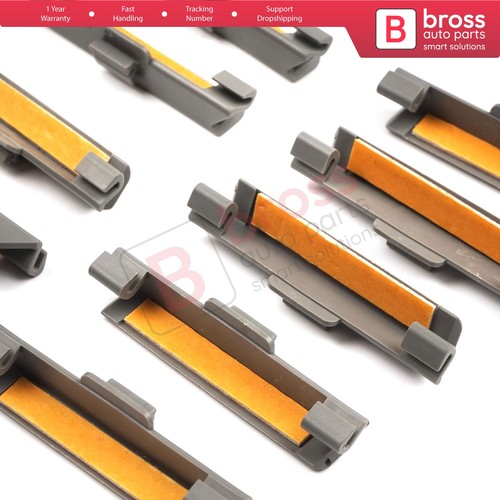 10X Windshield Moulding Clip with Gray Claws for BMW : 51311938494,51318177850 - Picture 7 of 9