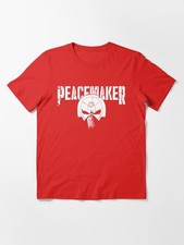 Peacemaker The PeaceNisher Comic Book Unisex Red T-shirt