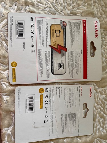 Sandisk SDHC cards 4gb - 2 Count - Picture 2 of 2