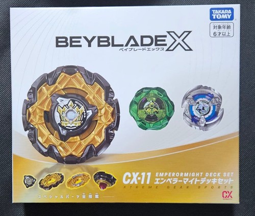 Beyblade X CX-11 Emperor Might Deck Set TAKARA TOMY Toy - Bild 1 von 5