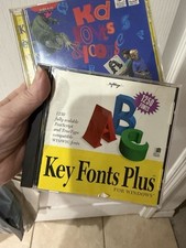 Key Fonts Plus Windows + Kid Fonts & Icons Win/Mac True Type / PostScript
