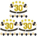  Set of 3 Anniversary Party Balloons Birthday Decorations Supplies