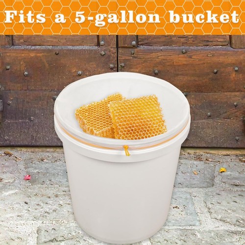 4 Pcs Honey Filter Bag, Ultra-Fine Mesh Strainer with vente en gros Adjustable Drawstring,...
