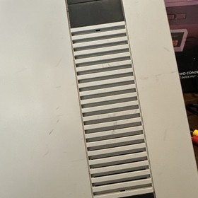 Console grigia originale Nintendo NES Action Set 1988 con scatola testata usata