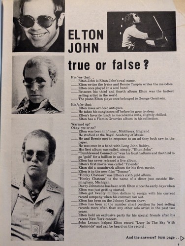 Rock Scene Magazine May 1975 Peter Gabriel, Queen, Led Zeppelin, Elton, Bowie - Picture 9 of 19