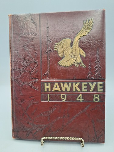 1948 THE HAWKEYE Yearbook ~ Memorial High School ~ Hanover Township, PA