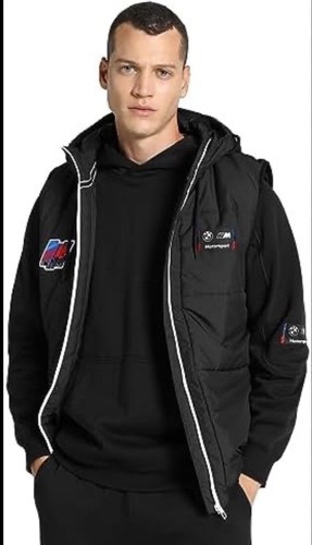 NEW* PUMA Men's BMW M Motorsport Race Vest-Black NWOT XL
