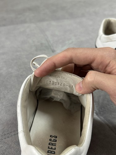 Dirk Bikkembergs Leather Y2K Avant garde Shoes Sneakers Size 41 27 Cm - Picture 10 of 13