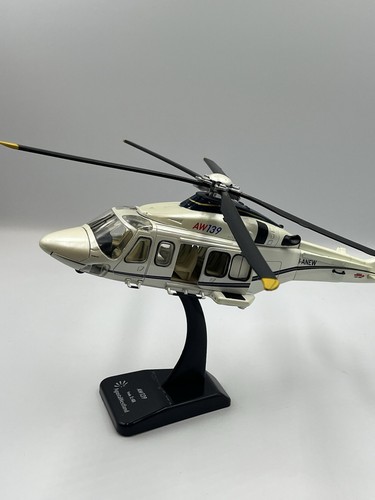 VINTAGE AgustaWestland AW139 New Ray Die Cast AW139 Helicopter 1:48 SCALE SEE - Picture 11 of 24