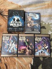 Star Wars Trilogy (DVD, 2008, 6-Disc Set) + Star Wars Ewok Adventures