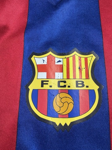 BARCELONA GETHIN 2001/2002 Vintage Nike Soccer Football Football Shirt Jersey - Picture 12 of 20