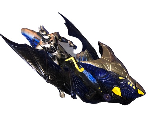 Batman Legends Of The Dark Knight Skywing Street Bike And Figure 1997 Kenner - Picture 3 of 3