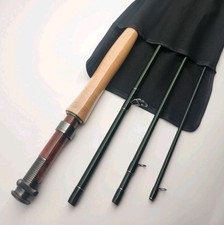 10' 3wt Ritz Euro Nymph Fly Rod IM6 Graphite Blank With Sock And Rod Tube