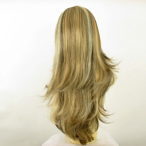 Perruque femme longue méchée blond clair méché cuivré chocolat VIRGINIE 15613H4 - Imagen 5 de 8