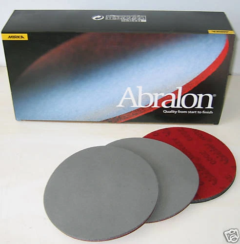 Abralon 6" Bowling Ball Sanding Pads 6 Pack CHOOSE GRITS - Image 1 of 1