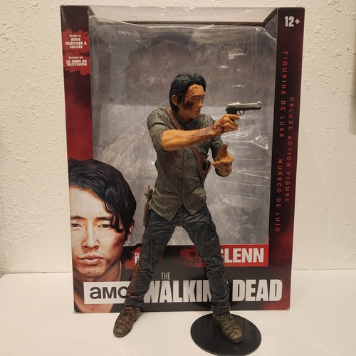 Mcfarlane The Walking Dead GLENN 10" Figure OPEN BOX