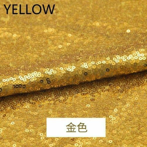 3mm Pailletten Stoff Glänzend Bling Material DIY Tischdecke Kleid Metallic - Bild 19 von 26