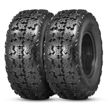 Set 2 21X8-9 ATV Tires Heavy Duty 4Ply 21X8X9 Tubeless Replacement Racing Tyres