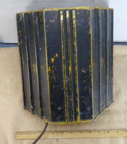 RARE EARLY VTG Crouse Hinds Traffic Blue Signal Art Deco Works HL-6165 !! - Picture 5 of 7