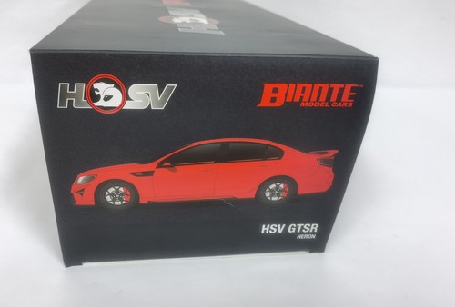 Multi-Color BIANTE 1/18 Holden HSV GTSR HERON Diecast Model - Picture 32 of 56