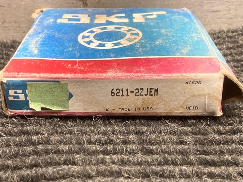 SKF 6211-2ZJEM Bearing Made In USA New Old Stock - Picture 3 of 3