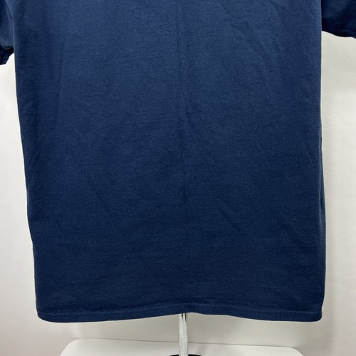 Cleveland Indians Majestic T Shirt Large Blue Short Sleeve 2016 Championship - Picture 8 of 9