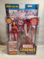 MARVEL LEGENDS SCARLET WITCH LEGENDARY RIDERS SERIES TOY BIZ NEW