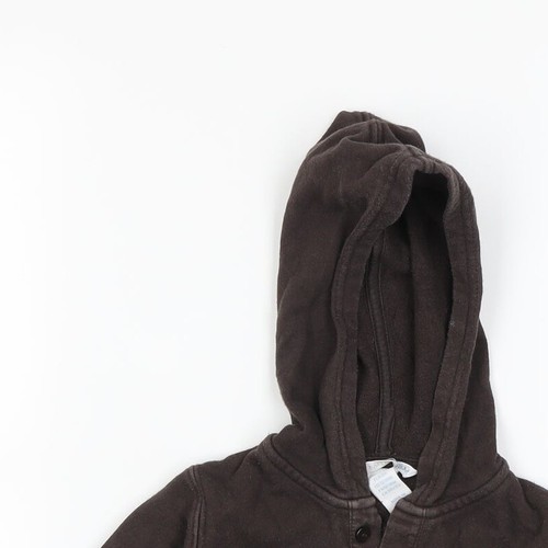 H&M Boys Brown 100% Cotton Pullover Jumper Size 12-18 Months - Picture 5 of 12