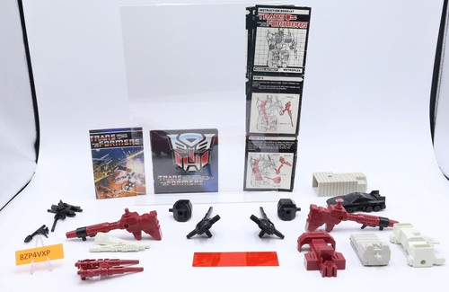 Metroplex W/BOX & INSERT 100% Complete MIB 1985 Vintage G1 Transformers Figure - Picture 6 of 13
