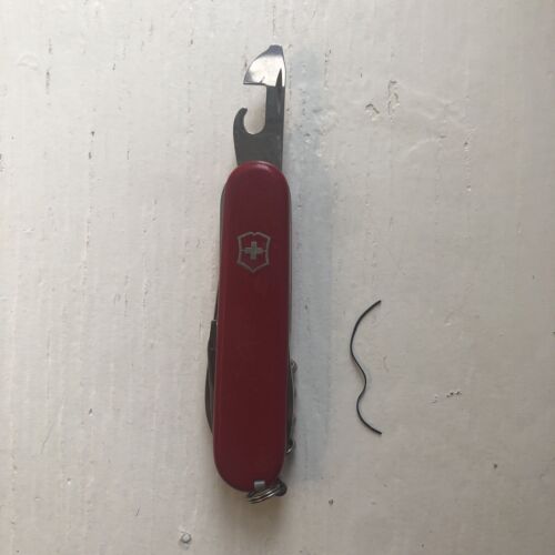 Victorinox Swiss Army Knife VICTORIA OFFICIER Officer Suisse 9 Tool New w/Sheath - Picture 15 of 16