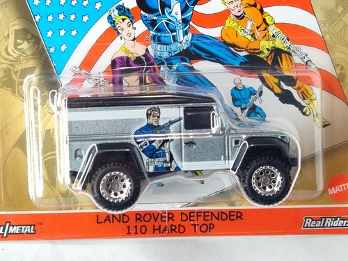 Hot Wheels GJR27 Marvel Series #5 Land Rover Defender 110 Hard Top - Picture 2 of 5