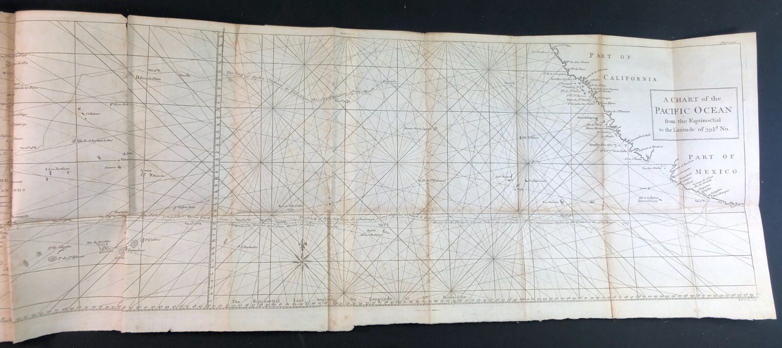 George Anson Voyage Round the World  6th 1749 Knapton NF Leather Complete