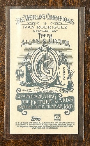 2022 Topps Allen & Ginter Minis - Black, Gold, RC Variations, SPs, Inserts, Base - Picture 81 of 277