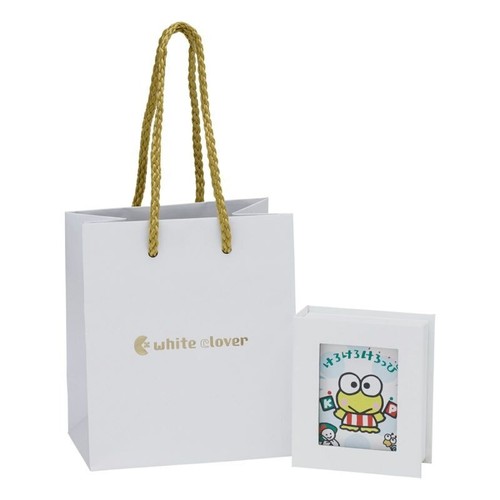 Collar de Plata Personajes Kero Keroppi Sanrio SAKP-N001PG Japón Nuevo - Imagen 4 de 5