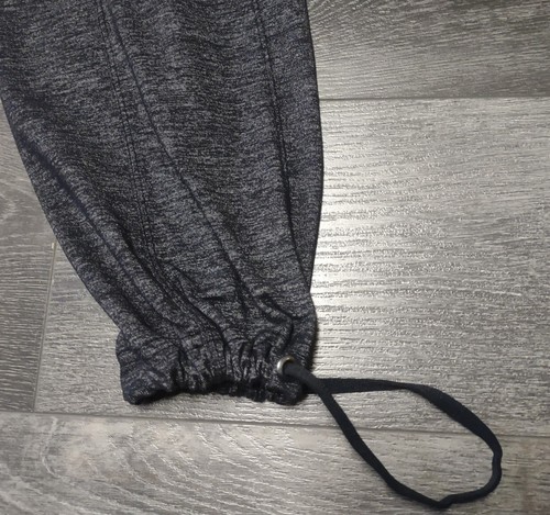 Athleta Small Metro Slouch Gray Lounge Yoga Pants Drawstring Ankle - Picture 13 of 13