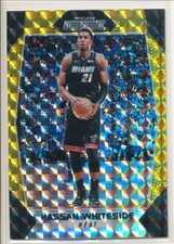 2017-18 Prizm Hassan Whiteside Mosaic Gold Prizm /10