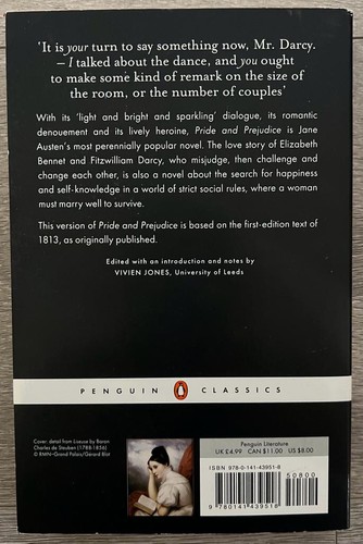 Pride and Prejudice by Jane Austen PAPERBACK BOOK FREE SHIP AU With Tracking - Picture 2 of 2