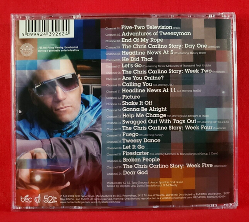 KJ-52 Five-Two Television 2009 BEC EMI CD Signed - Imagen 3 de 7