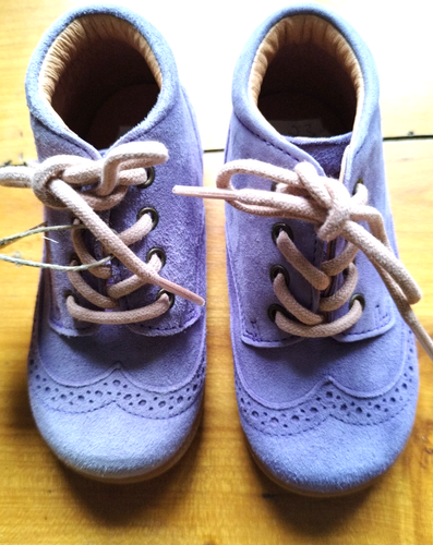 Bisgaard Halbschuhe, Schnürung, Flieder, Leder, EU 23, Neu, älteres Modell - Bild 4 von 6