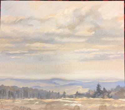 Schafer Theodor 1889 1975 Kesselstadt Hessische Landschaft 1934 Hanau Schwalm Ebay