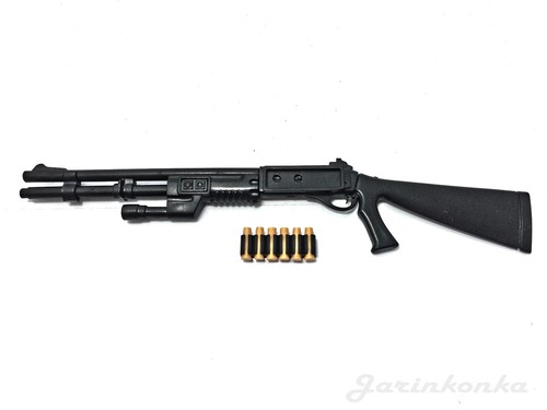 1/6 Scale M1 Super 90 Semi-Automatic Shotgun Benelli Gun Figure Length 6.5" - Picture 6 of 8