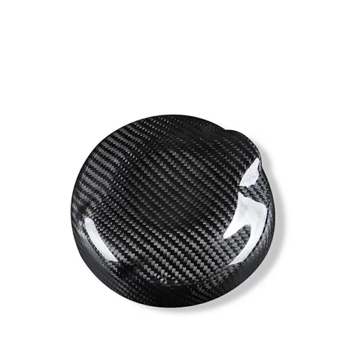 Real Carbon Fiber Gas Cap Fuel Tank CoverTrim for Mini Cooper F55 F56 F57 2014+ - Picture 6 of 10