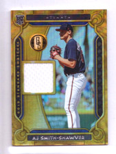 2023 Panini Chronicles - Gold Standard Swatches #GSS-AS AJ Smith-Shawver...