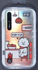 Coque téléphone lumineuse blanche alpaga RJ BTS design BT21 (iPhone Xs Max)