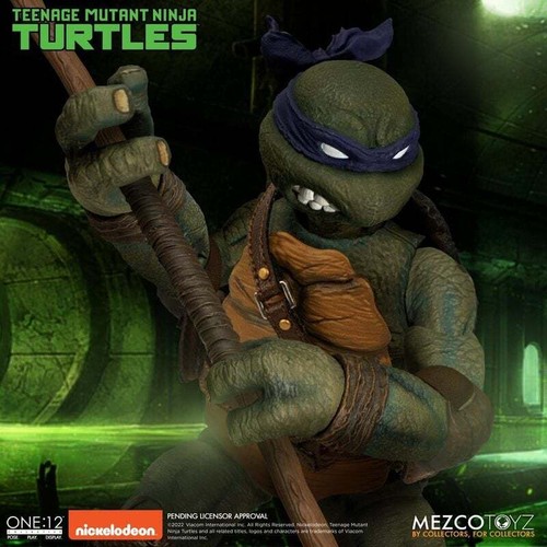 MEZCO TMNT ONE:12 COLECTIVO DE LUJO CONJUNTO EN CAJA TORTUGAS NINJA MUTANTES ADOLESCENTES - Imagen 7 de 12