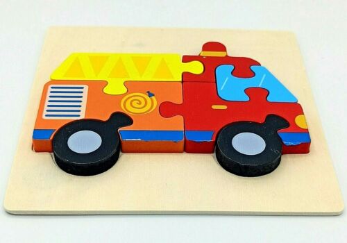 Wooden Jigsaw Puzzle For Toddler Kids Montessori Early Educational Toy 3D - Picture 14 of 42
