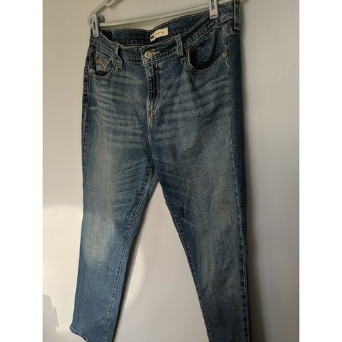 Levis 505 Straight Leg Damenjeans Größe 12 Medium Wash - Bild 2 von 7