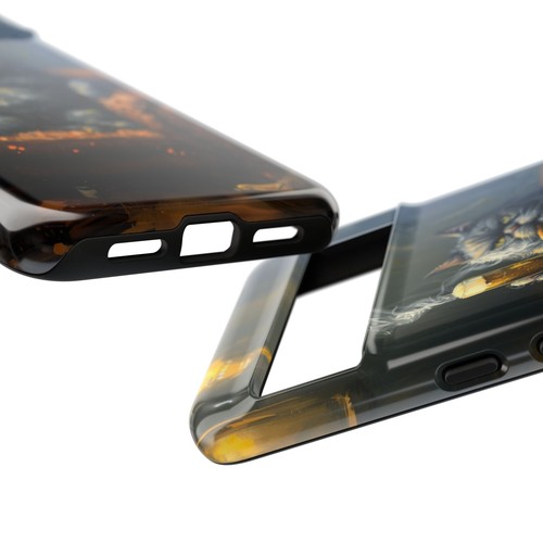 Phone-Ink iPhone, Pixel, Samsung Galaxy Case - Gray Cat Smoking Cigar - 第 179/191 張圖片