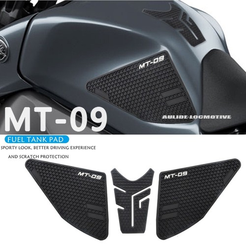 Tank Traction Pad Side Gas Knee Grip Protector For Yamaha MT-09 Tracer 2020-2022 - Picture 3 of 7